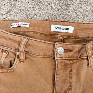 Vigoss Light Brown/Tan Denim Pants | 30